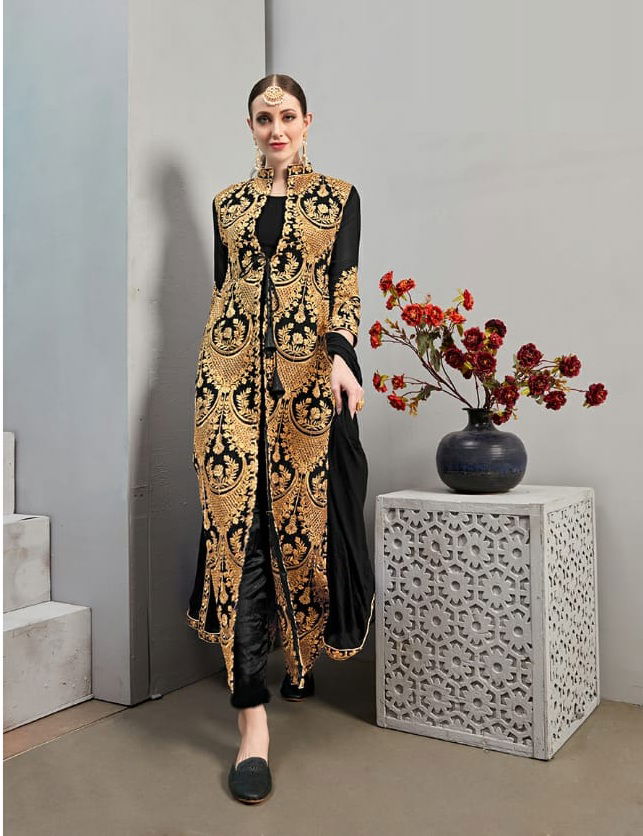 Senhora Shabnam 24 Festive Wear Georgette Embroidery Salwar Kameez Collection